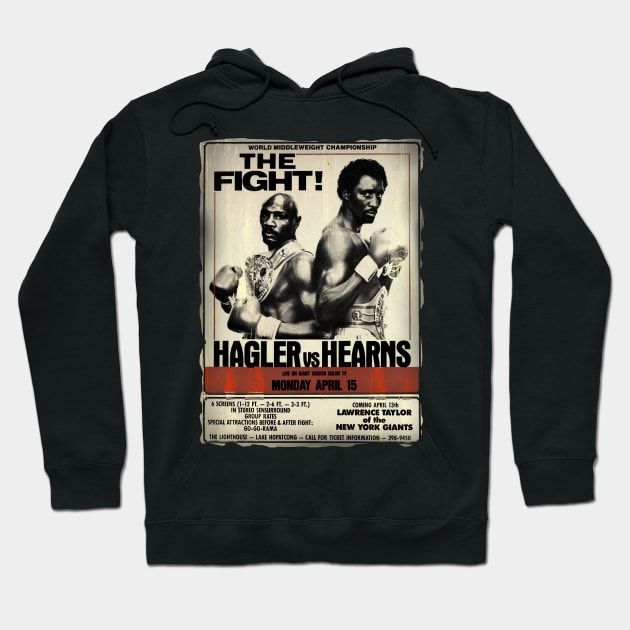 Marvelous marvin hegler vs hearns Hoodie by ZEROHANA